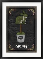 Topiary Bunny Fine Art Print