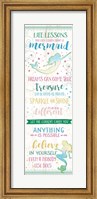 Life Lessons from a Mermaid Fine Art Print