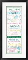 Life Lessons from a Mermaid Fine Art Print