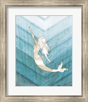 Coastal Mermaid I Fine Art Print
