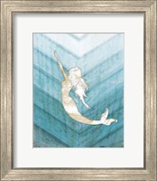 Coastal Mermaid I Fine Art Print