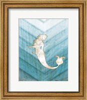 Coastal Mermaid IV Fine Art Print