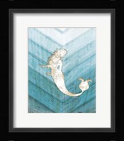 Coastal Mermaid IV Framed Print