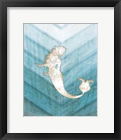 Coastal Mermaid IV Framed Print