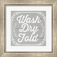 Wash, Dry, Fold III Fine Art Print