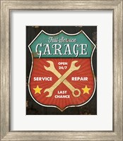 Full Service Garage Fine Art Print