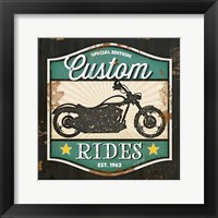 Custom Rides Framed Print