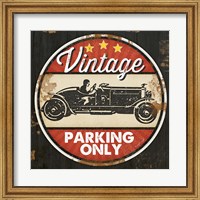 Vintage Parking Fine Art Print