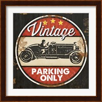 Vintage Parking Fine Art Print
