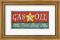 Gas and Oil Fine Art Print