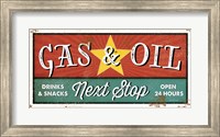 Gas and Oil Fine Art Print