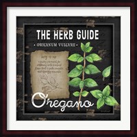 Herb Guide Oregano Fine Art Print