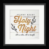Silent Night Framed Print