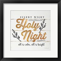 Silent Night Framed Print