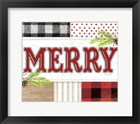 Merry Plaid Fine Art Print