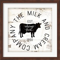 Milk and Cream Company Fine Art Print
