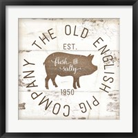 The Old Pig Company II Fine Art Print
