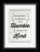 Humble and Kind II Fine Art Print
