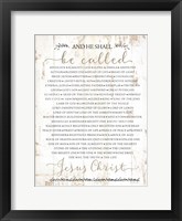 Names of Christ Fine Art Print