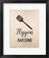 Flippin Awesome Framed Print