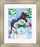 Winter Visitors Fine Art Print