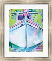 Sunset Boat I Fine Art Print