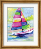 Sunset Boat III Fine Art Print