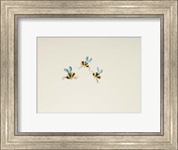 3 Bees Fine Art Print