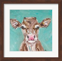 Pink Nosed Cow Fine Art Print