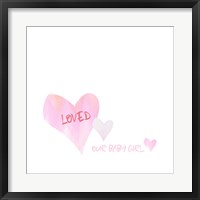 Loved Baby Girl Fine Art Print