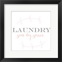 Laundry Vine II Framed Print