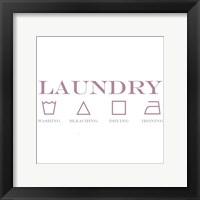 Laundry Codes II Fine Art Print