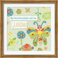 Favorite People Grandma Fine Art Print
