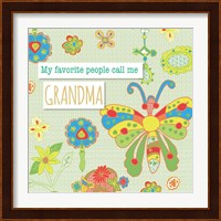 Favorite People Grandma Fine Art Print