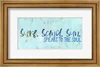 Sun, Sand, Surf, Soul Fine Art Print