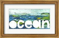 Ocean Sign Fine Art Print