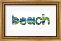 Beach Sign II Fine Art Print