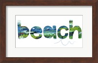 Beach Sign II Fine Art Print