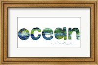 Ocean Sign II Fine Art Print
