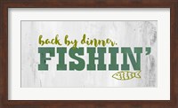 Fishing Dinner Fine Art Print