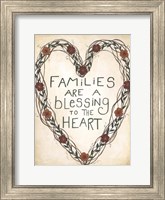 Families are a Blessing Fine Art Print