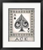 Ace Framed Print