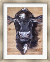 Black Cow Fine Art Print