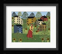 Golf Gal Framed Print