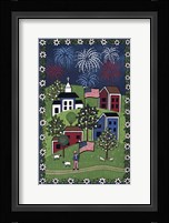 Happy 4Th Of July Framed Print