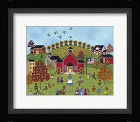 Schoolyard Fun With Green Fine Art Print