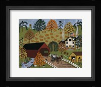 The Country Carriage Ride Fine Art Print