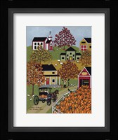 The Pumpkin Barn Fine Art Print