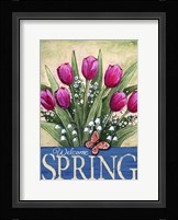 Welcome Spring Tulips Fine Art Print