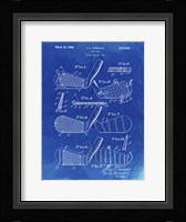 Golf Club Patent - Faded Blueprint Fine Art Print